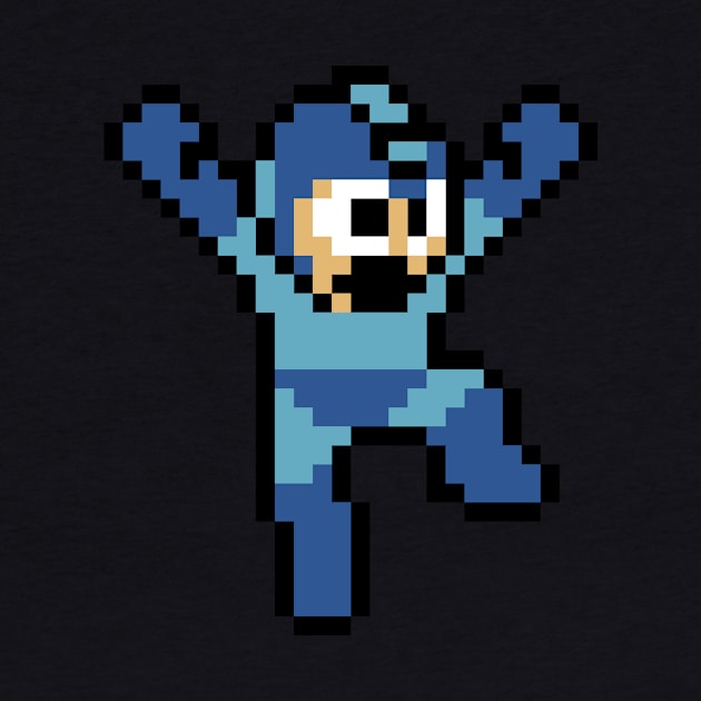 Jumpin Blue Robot! by Basilisk